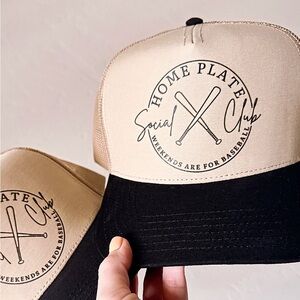 **NEW** Home Plate Social Club Baseball Cap